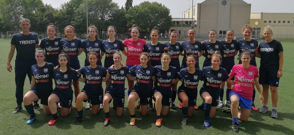 Il Trento perde ma chiude il campionato in seconda posizione